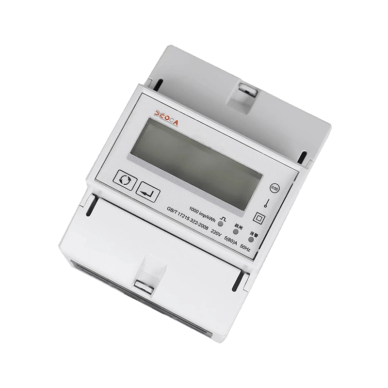 Dac4121C DIN sínes AC egyfázisú vezeték nélküli Modbus teljesítménymérő