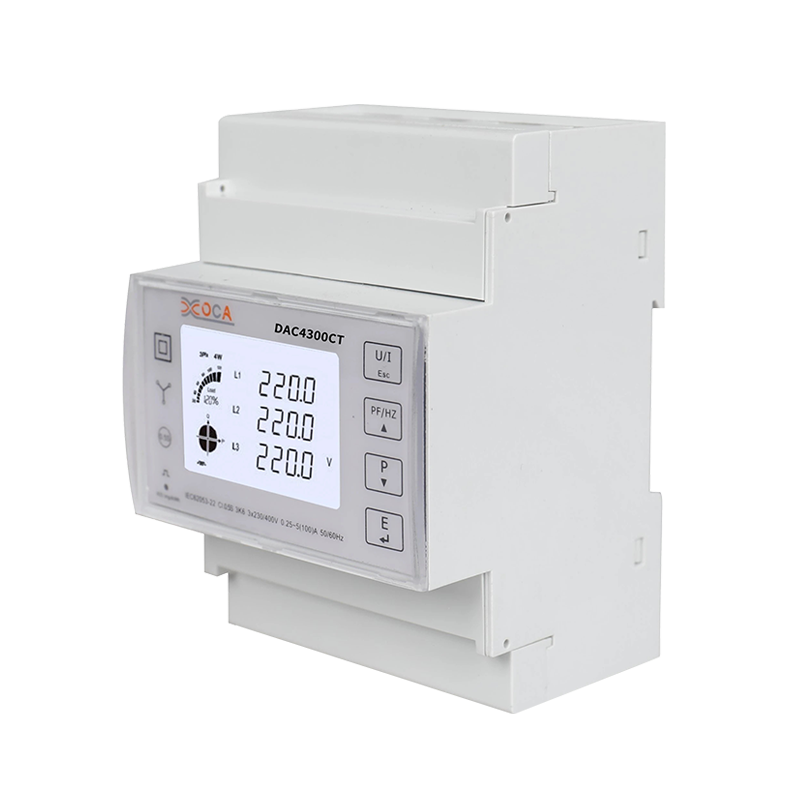 Dac4300CT DIN Rail Smart elektromos energiamérő multiméter