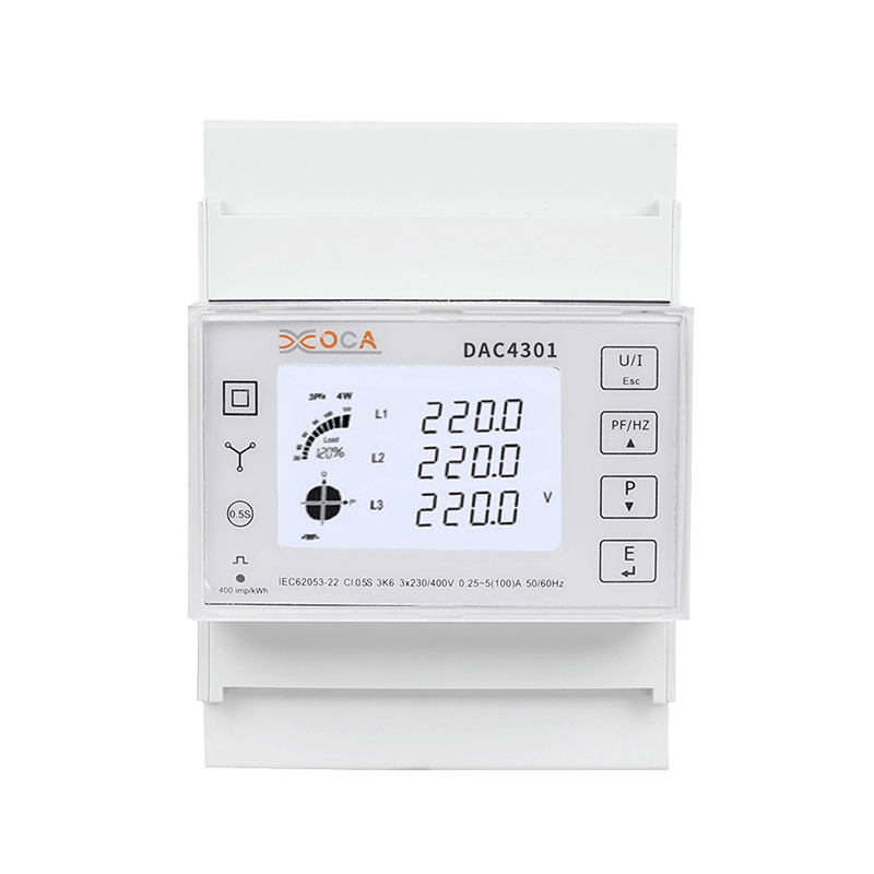 Dac4301 háromfázisú Modbus új technológiájú intelligens villamosenergia-mérő