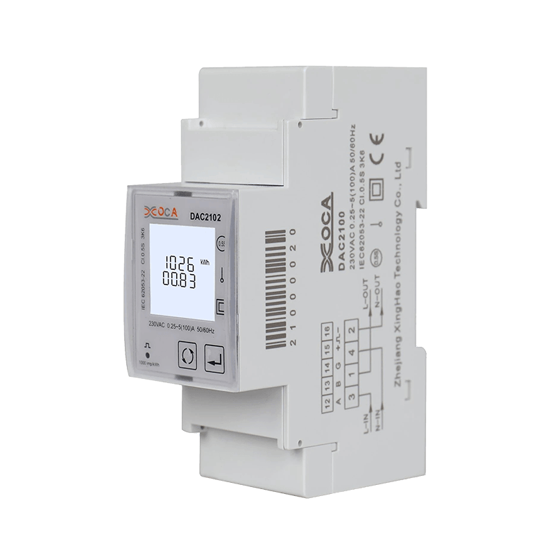 Dac4301CT háromfázisú RS485 Modbus DIN sínes digitális energiamérő