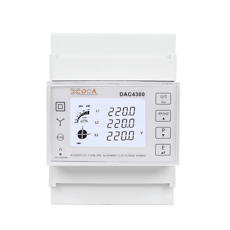 Dac4302CT többfunkciós DIN sínes energiamérő multiméter