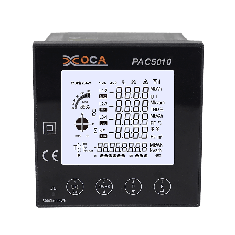 PAC5010 vezeték nélküli Smart Modbus többfunkciós elektronikus panelmérő